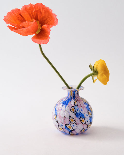 Murano Millefiori Orb Vase - Campo di Fiori – Rosemary Home