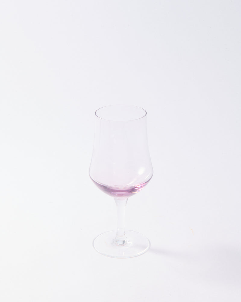 1970s Japanese Lilac Purple Wine Glass
