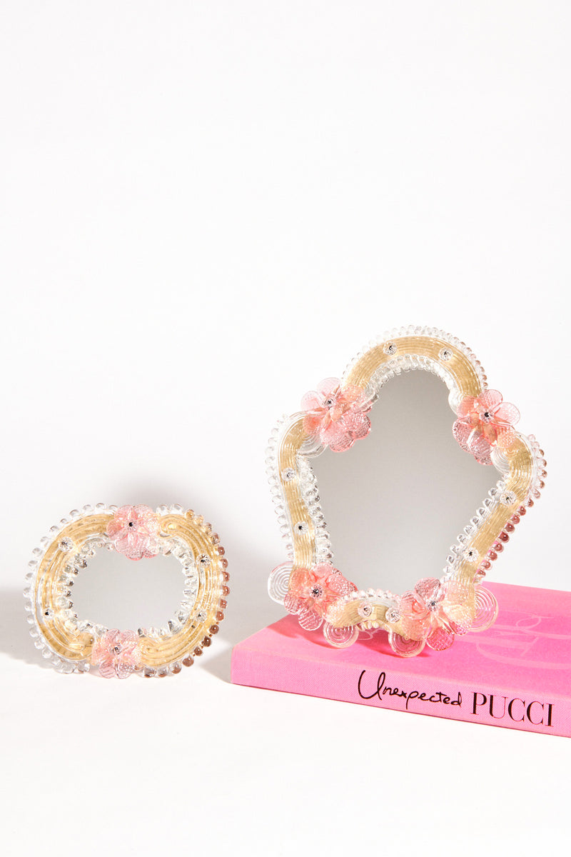 Floral Murano Mirror