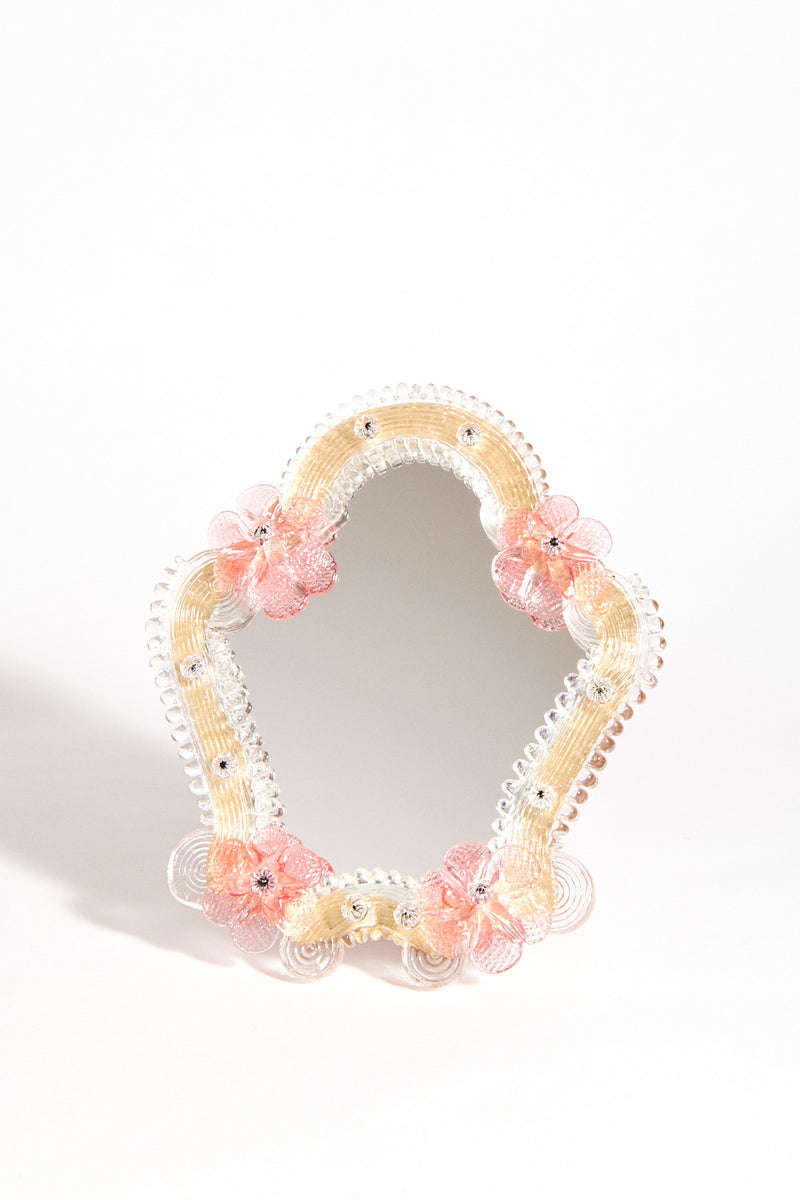 Floral Murano Mirror