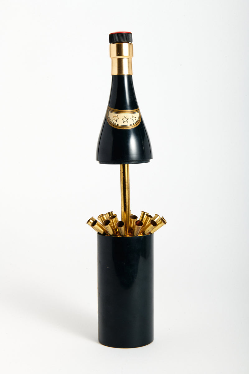 1970s Musical Cognac Bottle Entertaining Dispenser