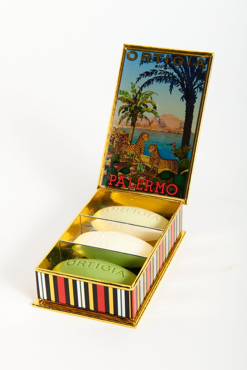 Italian Olive Oil Three Soap Gift Box - Palermo