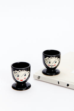 His & Hers Ceramic Egg Cups
