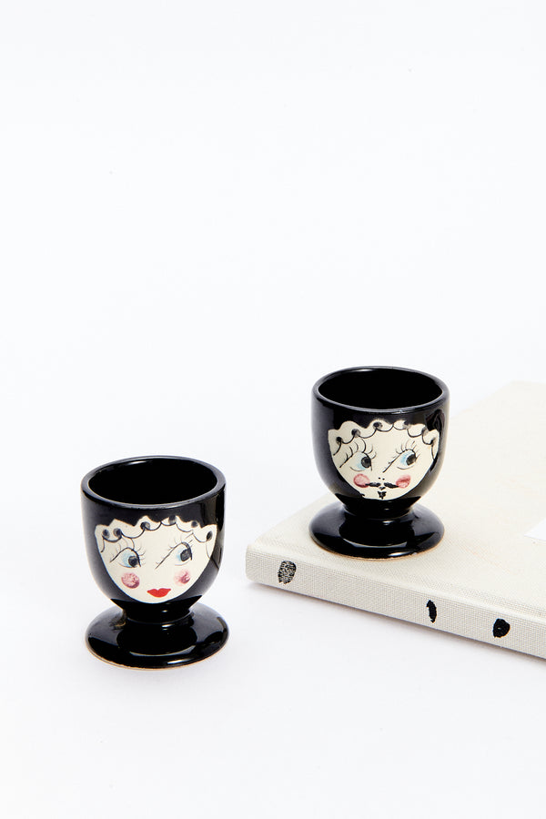 His & Hers Ceramic Egg Cups