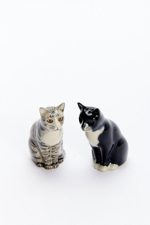 Handmade Cat - Sadie & Smartie - Salt & Pepper Shakers