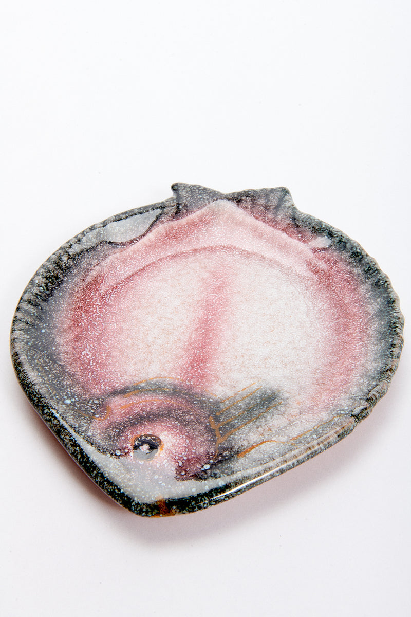 Italian Hand Painted Ceramic Fish Plate