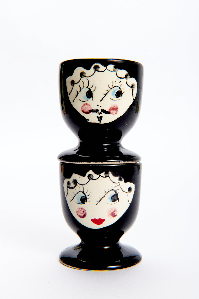 His & Hers Ceramic Egg Cups