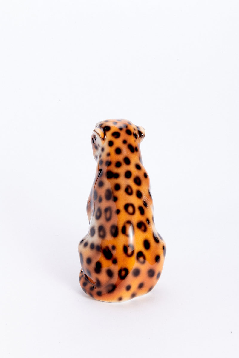 Small Italian Ceramic Leopard