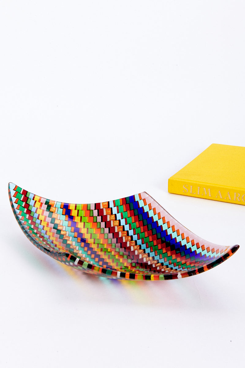 2000s Murano Rainbow Centerpiece