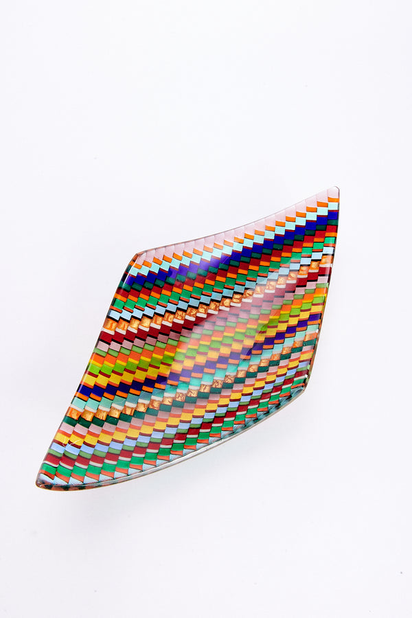 2000s Murano Rainbow Centerpiece