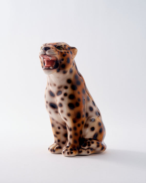 Small Italian Ceramic Leopard