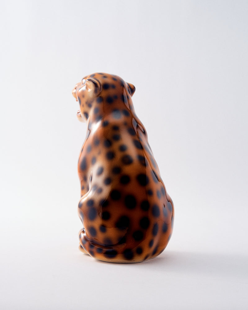 Small Italian Ceramic Leopard