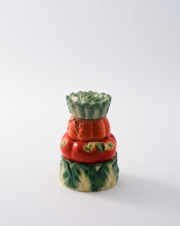 Japanese Ceramic Stacking Vegetable Measuring Cup Set