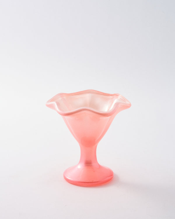 Italian Pink Frosted Gelato Coupe