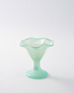Italian Mint Green Frosted Gelato Coupe