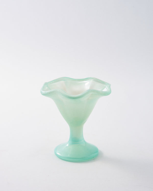 Italian Mint Green Frosted Gelato Coupe