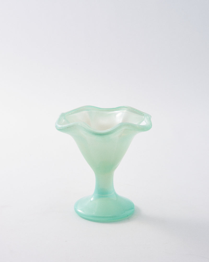 Italian Mint Green Frosted Gelato Coupe