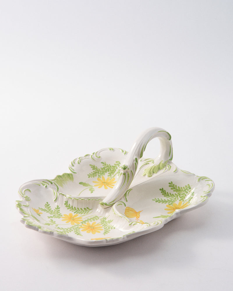 1970s Hand Painted Italian Serving Tray