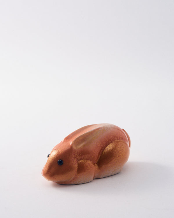 Italian Porcelain Hand Painted Rabbit Figure
