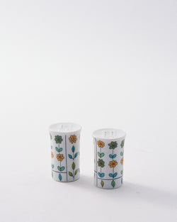 Pucci Floral Porcelain Salt & Pepper Shaker Set