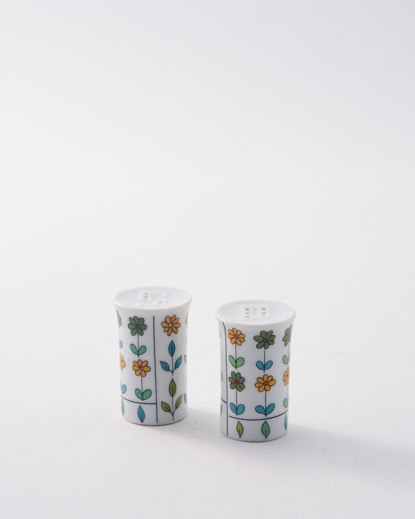Pucci Floral Porcelain Salt & Pepper Shaker Set