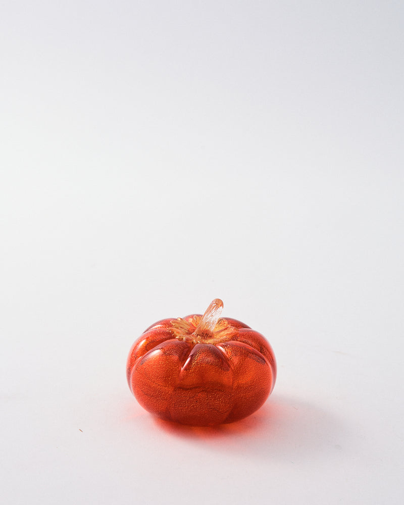 1980s Murano Glass Red Pumpkin II