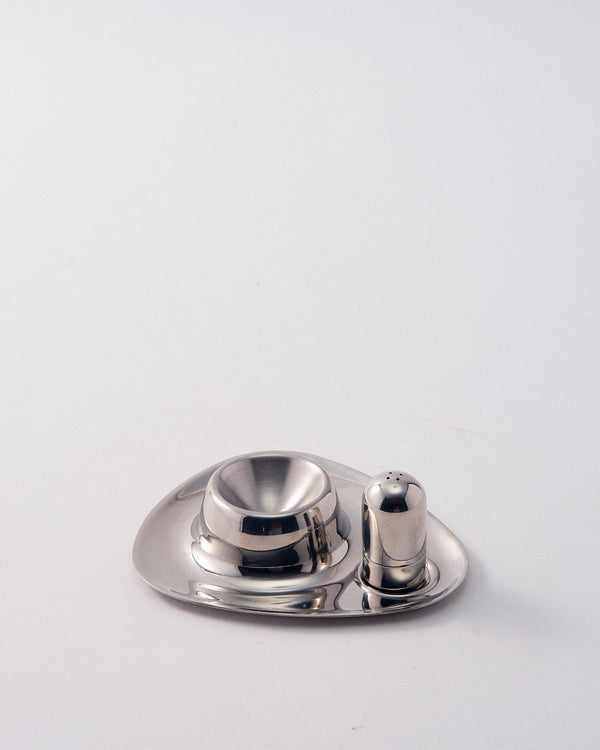 German Stainless Steel Egg Cup Set