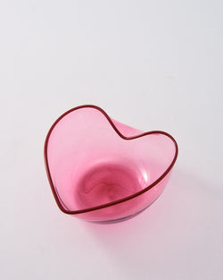 Handblown Heart Bowl