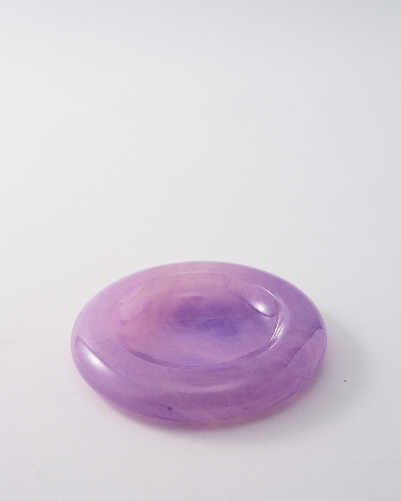 Italian Alabaster Pale Amethyst Catchall