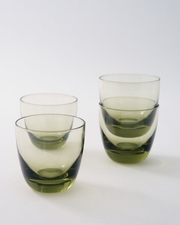 Rosemary Home Olive Green Tumbler Set of Four