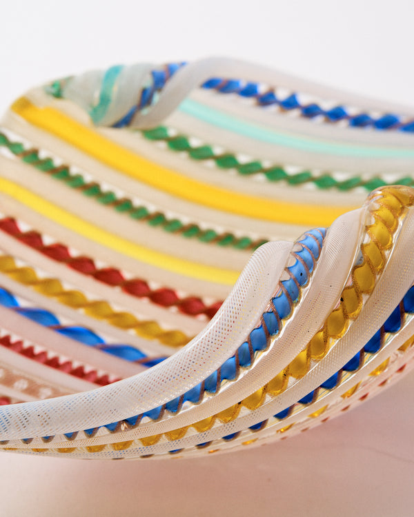 Murano Rainbow Lattaccino Centerpiece
