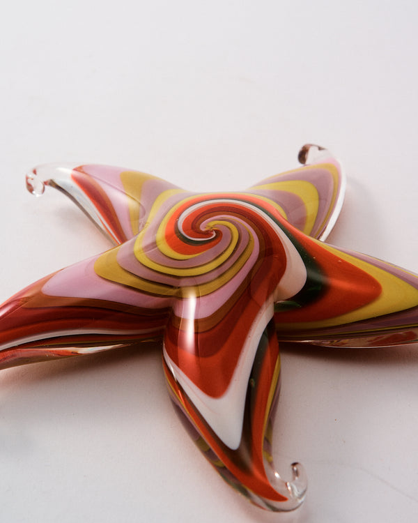 2000s Italian Murano Glass Starfish