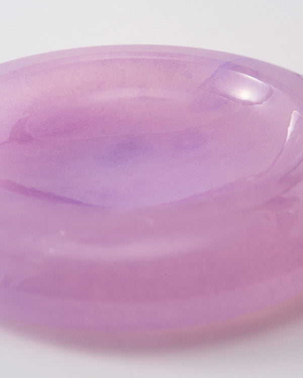 Italian Alabaster Pale Amethyst Catchall