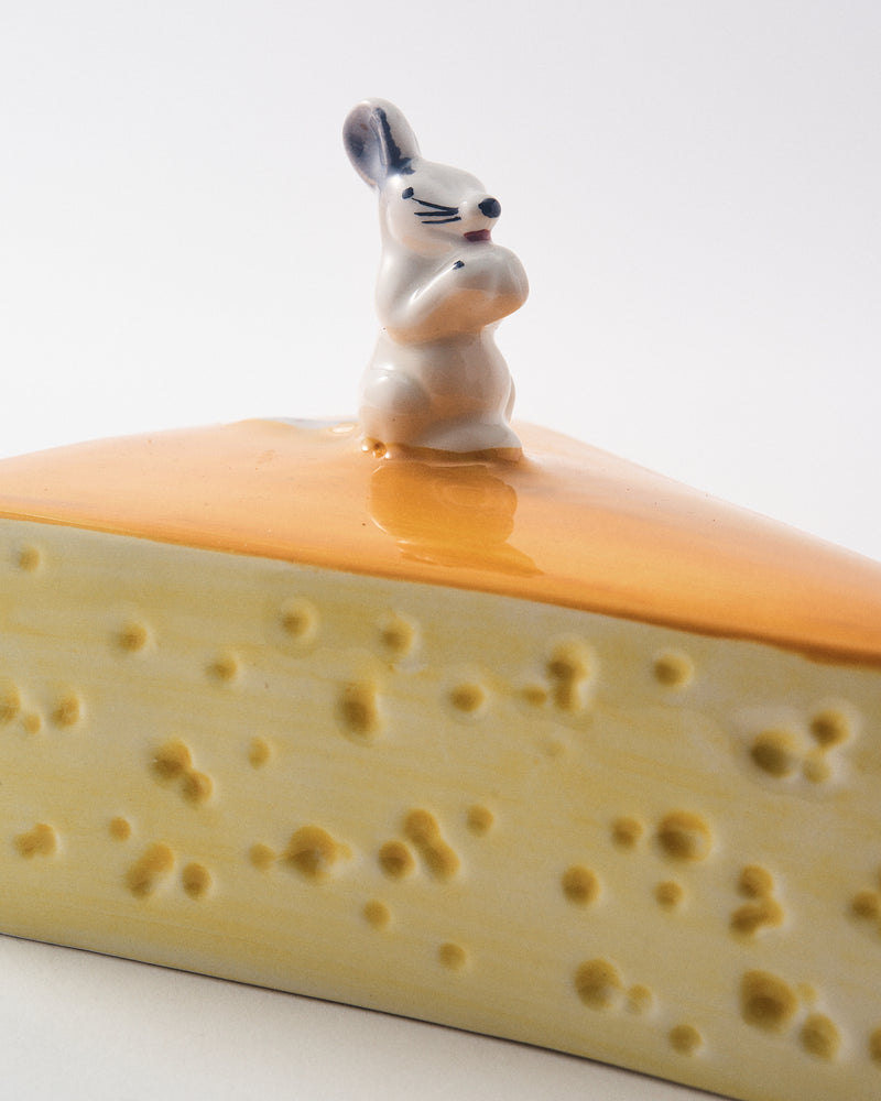 Italian Cheese Holder With Mouse