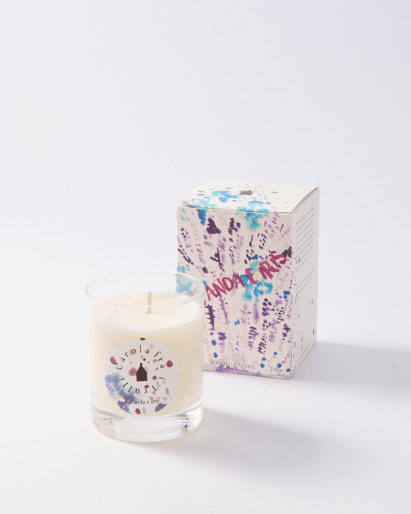 Italian Iris & Lavender Soy Wax Candle
