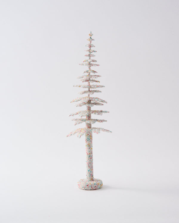 Handmade Rainbow Sugarbead Christmas Tree