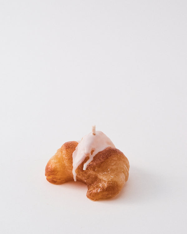Italian Trompe-l'œil Cookie Candle - Italian Croissant