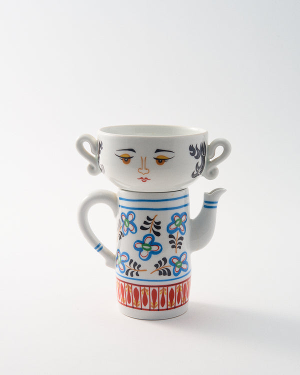 1970s French Artist Tea/Coffee Set