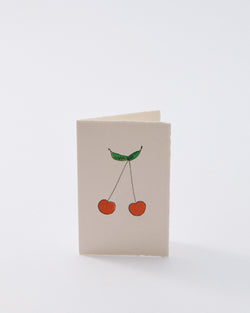 Scribble & Daub Greeting Card - Cherries