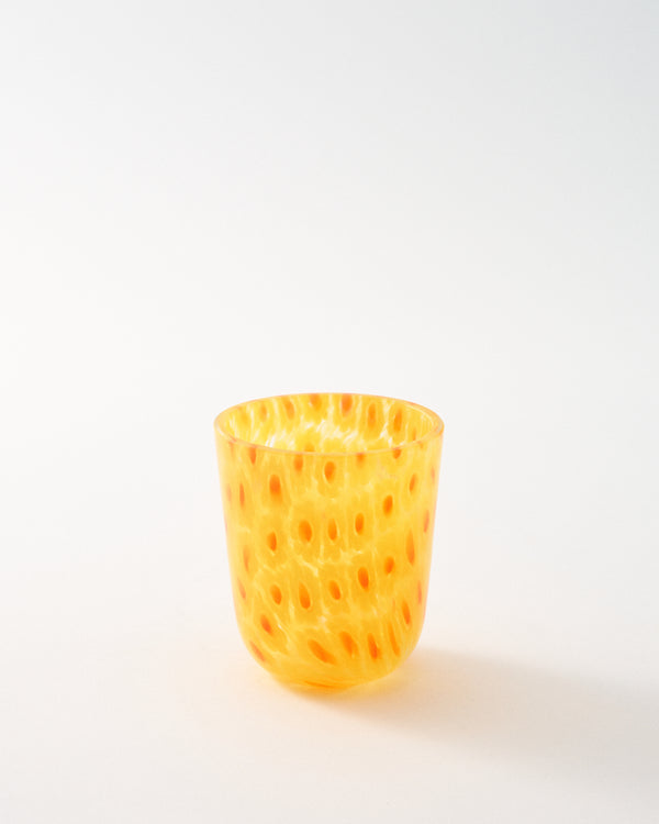 Yellow Daisy Cane Votive