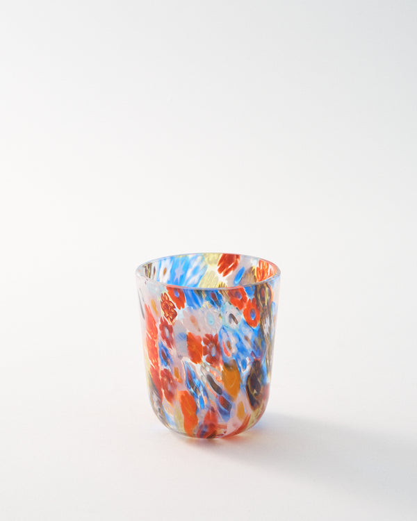 Wild Flower Millefiori Cane Votive