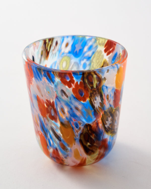 Wild Flower Millefiori Cane Votive