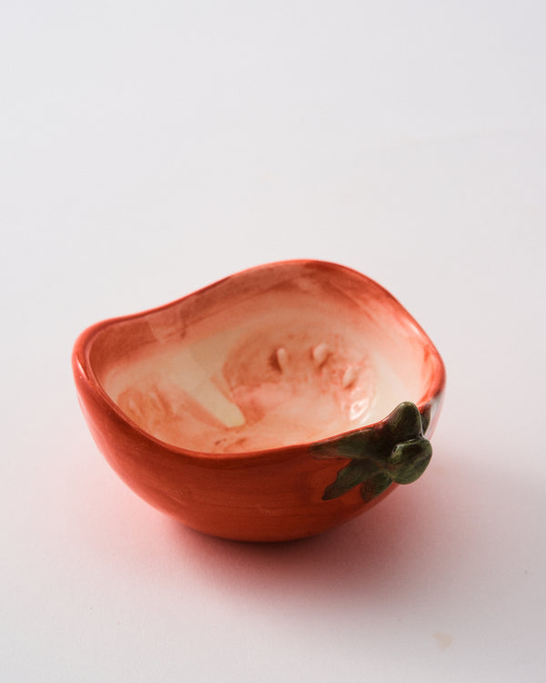 Italian Hand Painted Tomato Bowl - Small
