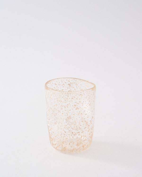 Murano Gold Glitter Tumbler