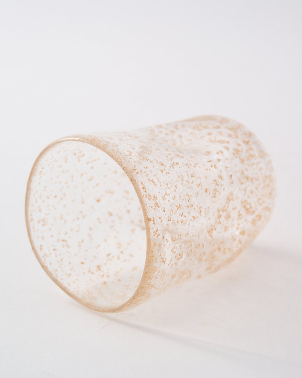 Murano Gold Glitter Tumbler