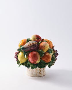 Italian Ceramic Fruit Centerpiece