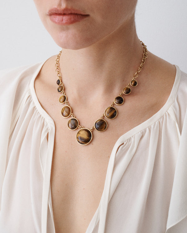 Genuine Tigers Eye Necklace