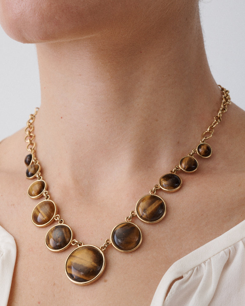 Genuine Tigers Eye Necklace