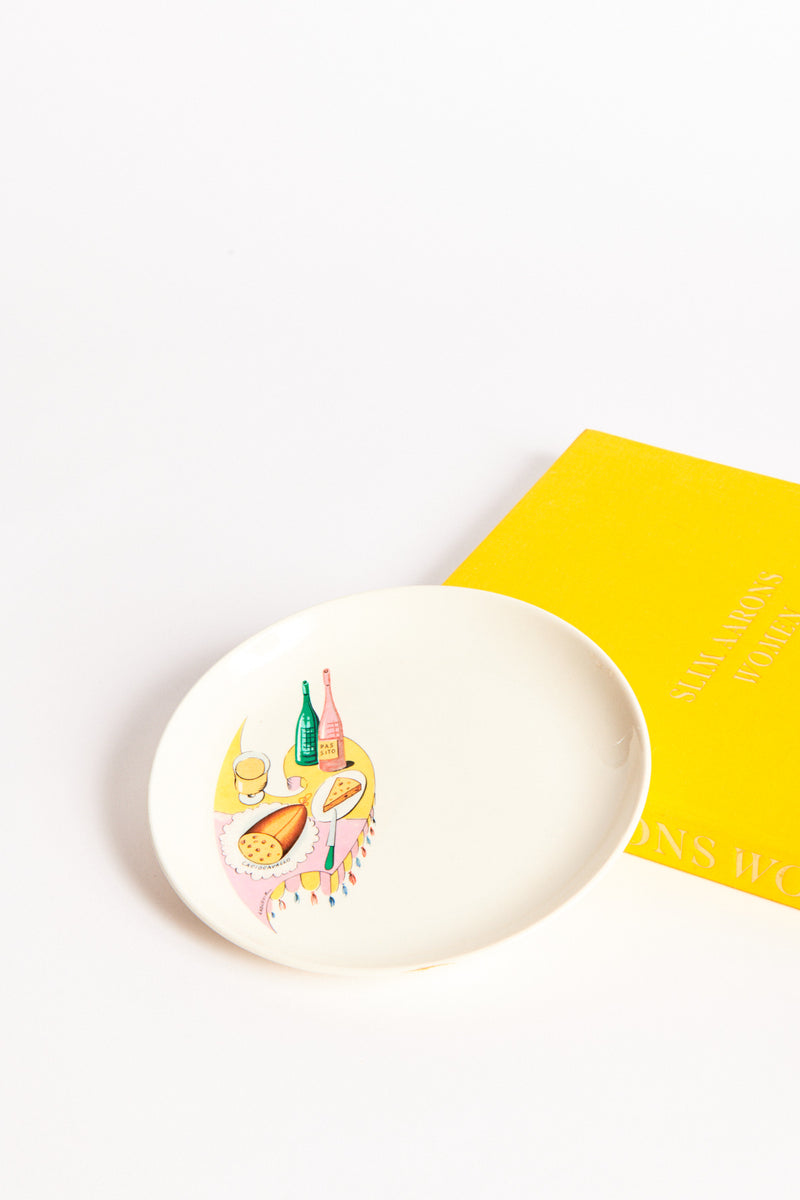 Italian Aperitivo Plate Antipasti Motif