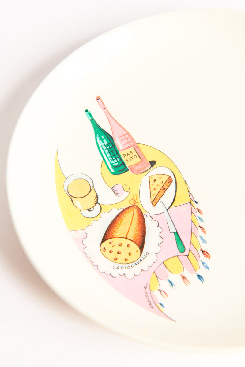 Italian Aperitivo Plate Antipasti Motif